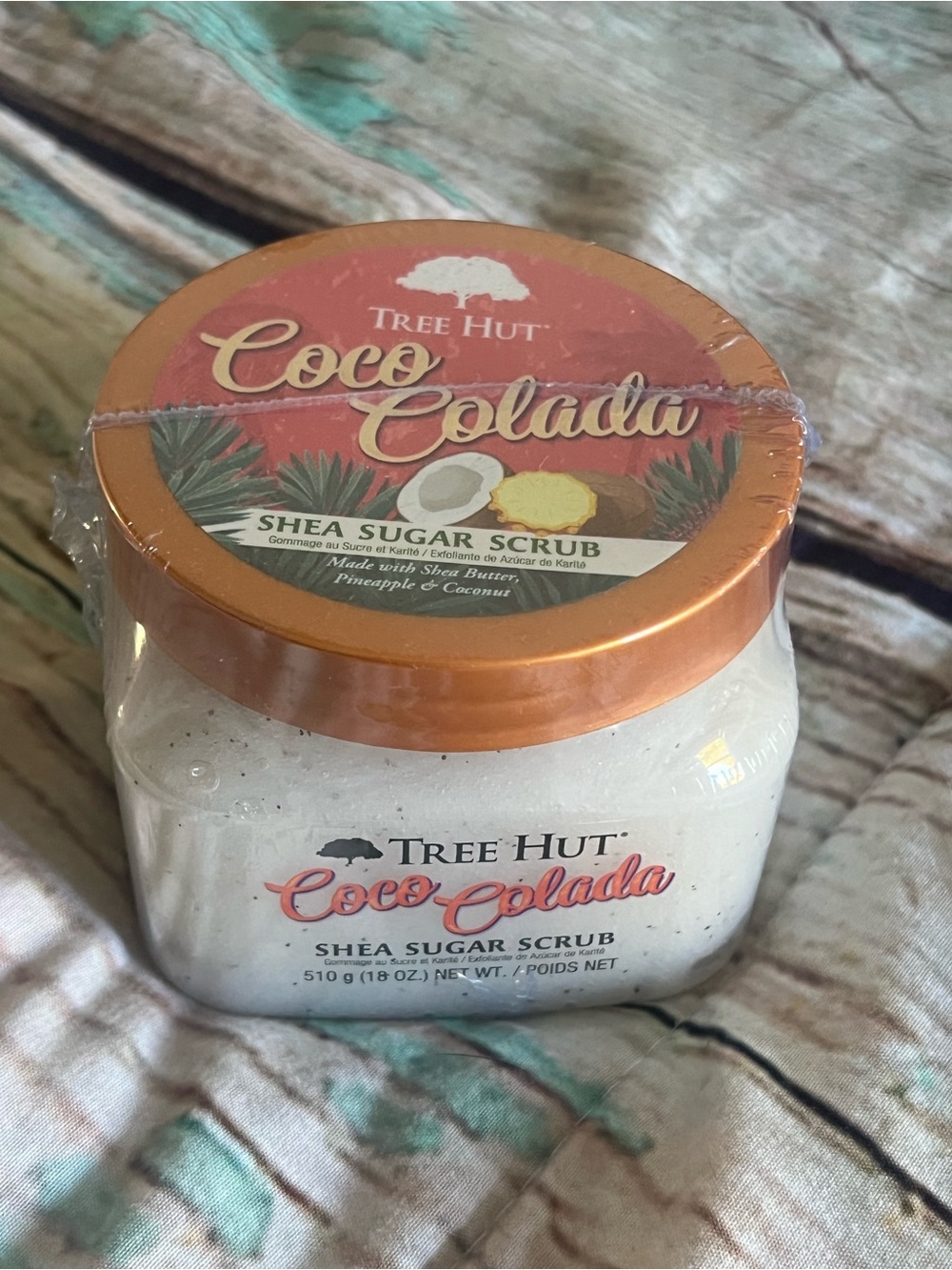 Coco Colada Shea Sugar Scrub - White